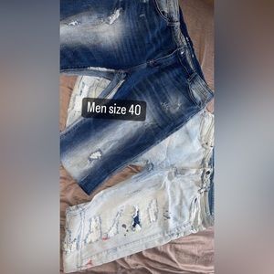 2 pair of jeans never worn size 40 men